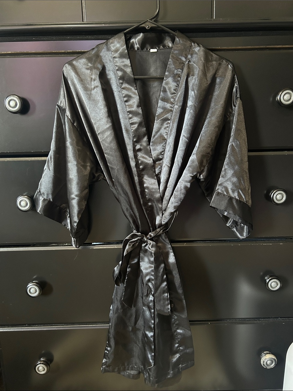 Satin Kimono Robe